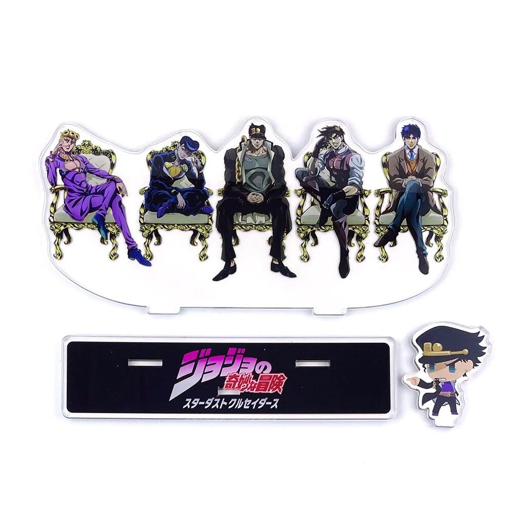 БОЛЬШОЙ РАЗМЕР Jo no Kimyou na Bouken Bizarre Adventure Jonathan Joseph Jotaro Josuke Giorno GM аниме акриловая подставка игрушка-фигурка