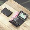 Fashion Men Card Wallets Large Capacity Solid Color Card Holder Multi-card Multifunctional Popup Card Bag Women