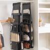 Clear Hanging Handbag Organizer - Dustproof Closet Storage Rack