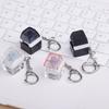 Mechanical Switch Keychain With Led Light Keyboard Key Chain Fidget Toy Keycap Stress Relief Novelty Toys Fidget Button Keyring