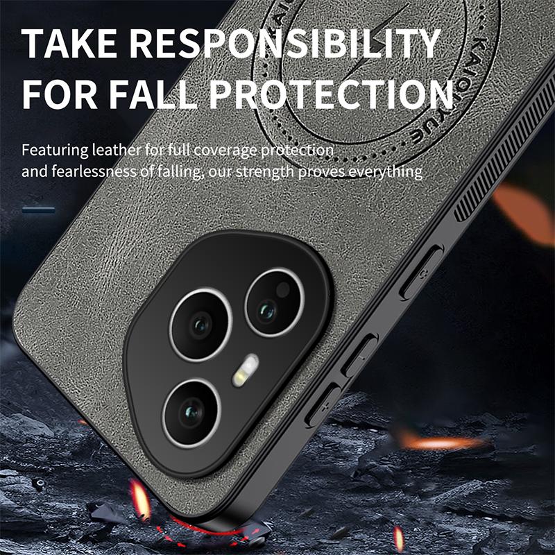 Для Honor 400 Pro Новый Роскошный Магнитный Беспроводной Заряд Чехол для Телефона Для Honor 400 Pro Ударопрочный Матовый Кожаный Задняя Крышка Чехол