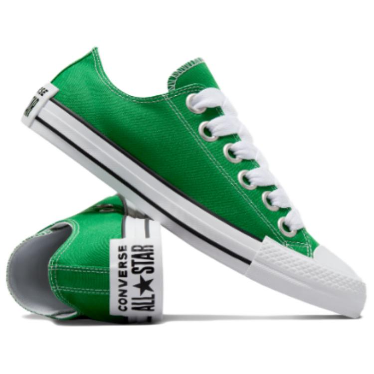 Converse Кеды Chuck Taylor All Star с низким верхом, парусиновые, унисекс, зеленые