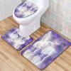 Unicorn Bathroom Floor Mat Toilet Three-Piece Set