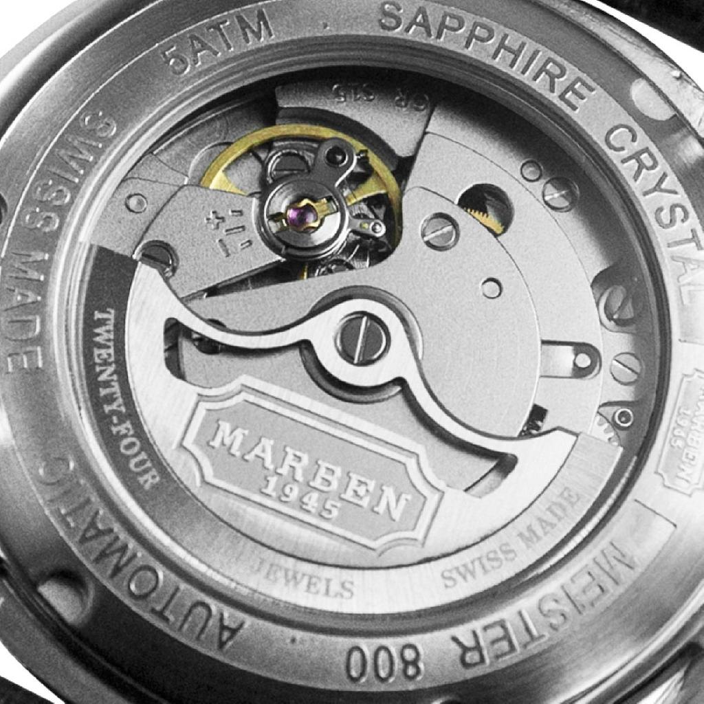[MARBEN] Metal Men's Watch MEISTER800-41