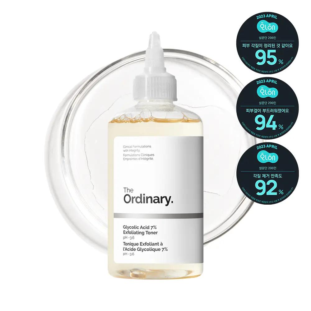 THE ORDINARY Отшелушивающий тоник с гликолевой кислотой 7% 240 мл