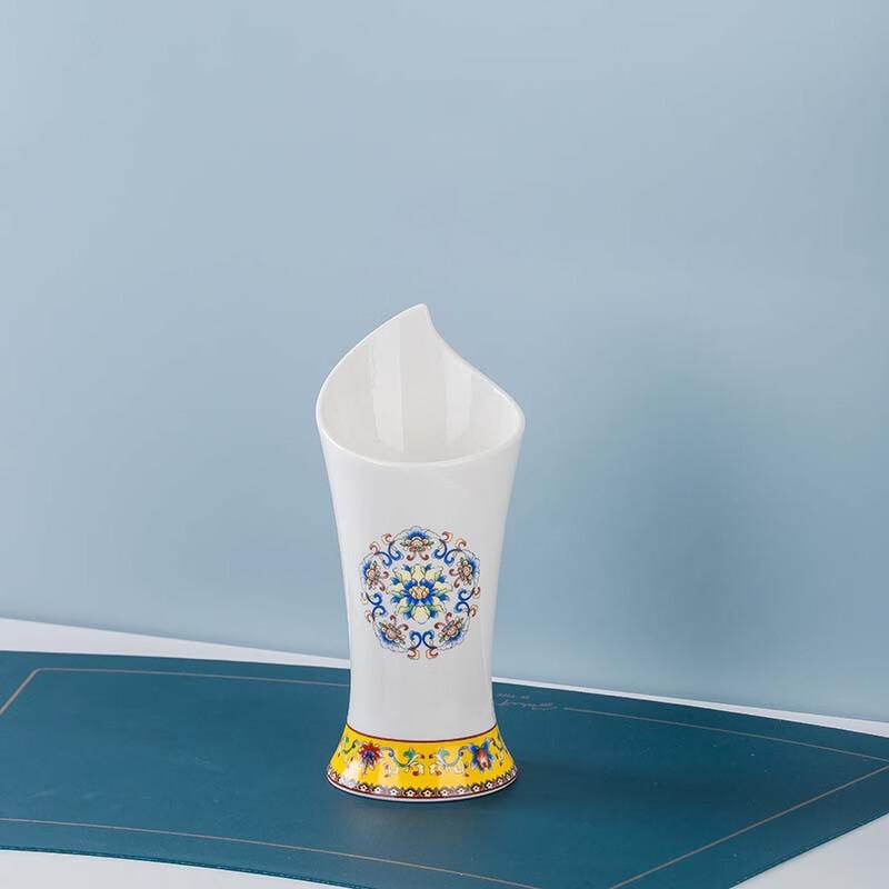 Gold Inlaid Jade Ceramic Chopsticks Set