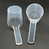 5PCS With Scale Pet Measuring Spoon Plastic Flat-bottomed Spoon  Baking Cooking Mixing