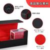 LIUDU Magnetic Loader Case Storage Card Loader Deck Case Большая емкость вмещает до 36 карт Магнитная застежка для хранения Загрузчик из искусственной кожи вмещает 36 карт