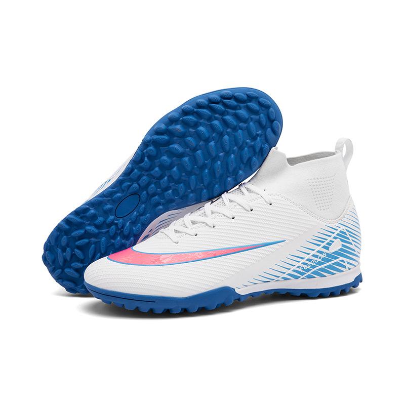 Новые детские футбольные бутсы-ассасины, мужские с длинными шипами и женские с ломаными шипами, для соревнований на искусственной траве, профессиональные тренировочные бутсы