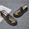 Embroidery Old Beijing Cloth Shoes Men'S Casual Canvas Shoes Men'S And Women'S Trends Korean Version Season Breathable Social Beans