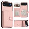 For iPhone Air Case RFID Blocking Card Holder Kickstand TPU+PU Leather Phone Back Cover