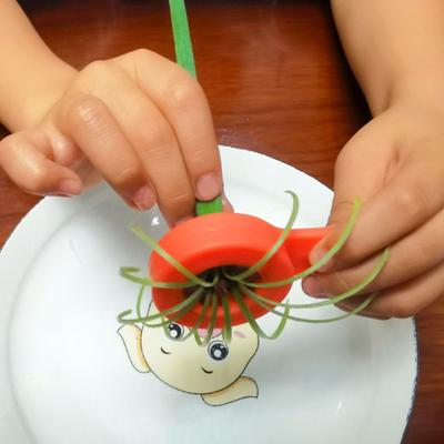 Нож для шинковки Прочный Удобный Креативный Детальный Удобная Ручка Измельченный Полипропилен 12 Лезвий Измельчитель для зеленого лука Кухонные Принадлежности