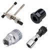 9 Pcs Bicycle Repair Tool Kit Bottom Bracket Crank Freewheel Remover Wrench Bike Chain Pliers Set