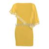 2024 Irregular Sequin Patchwork Plus Size Women's Dress - 8 Colors & Sizes Available