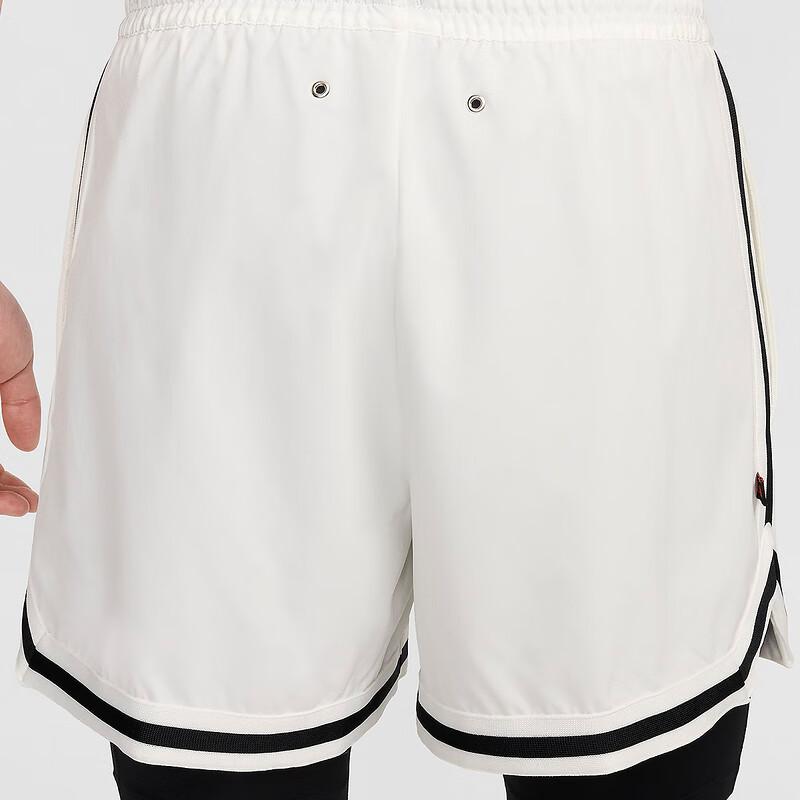 Новые баскетбольные шорты Nike SS24 мужские белые FN8097-133