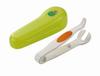 Richell Cookware Odekake Lunch-kun Cutting Masher (with Case), White