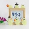Ghostees Halloween Ghost Phone Charm Mini Surprise Fun Desk Figurine Cute Ghost Box Mystery Buddy for Desktop Accessories