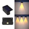 Waterproof Solar Garden Lights Easy Installation Solar Powered Lamps Stairs Wall Lamp  Outdoor