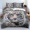 3DAnimal Duvet Cover Sets Design Bed Linen With Pillowcase Full Size Double King Queen Size Bl3D Tack White Bedding Set 3pcs