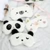 Cute Plush Sleep Eye Mask Skin-friendly Sleeping Eye Cover New Eyepatch Nap  Dream Night