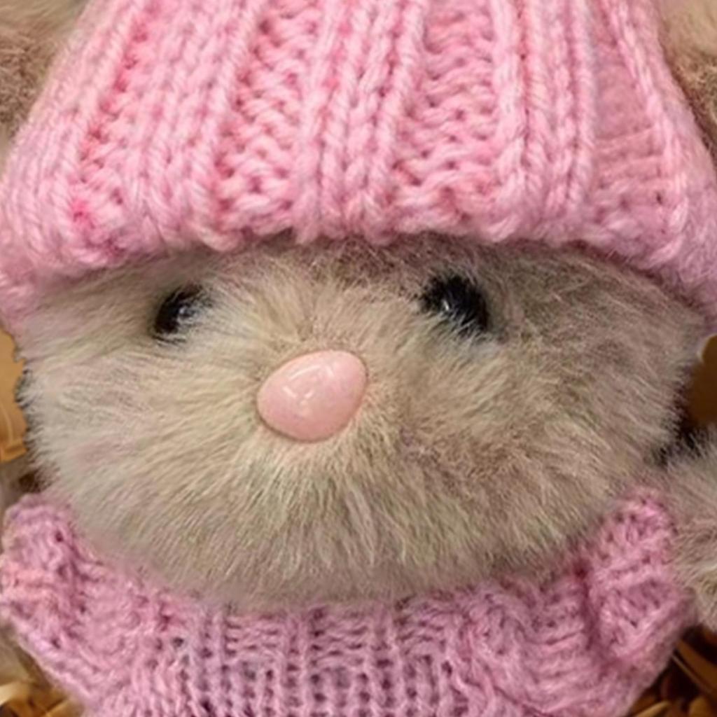 Portable Hugging Companion Doll Stuffed Bunny Toys for Girls Kids Birthday Christmas Easter Valentines Day Small Stuffed Toys