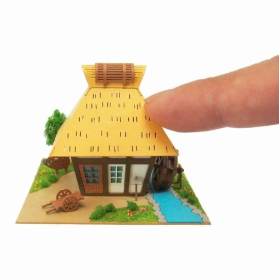 Sankei Миниатюрное искусство Мини-ферма и водяное колесо MP05-09