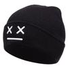 Autumn and Winter Warm Fashion Knitted Cap Versatile Men's and Women's Cartoon Expression Beanies Cap