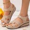 Women Sandals Heels Sandals Wedge Heeled Sandals Summer Shoes For Women Platform Wedges Shoes Female