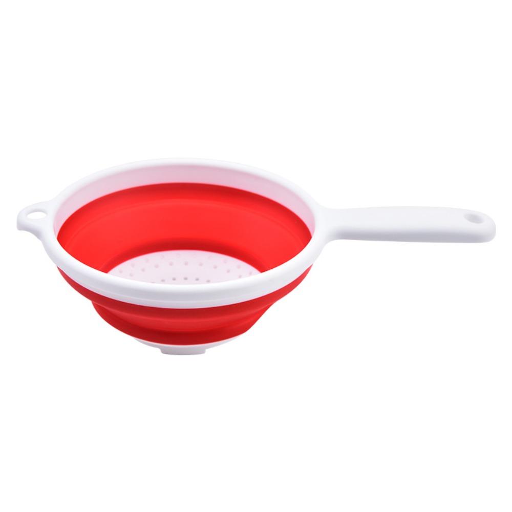 Складной таз для мытья овощей, компактный, для фруктов, складной дуршлаг, бытовой