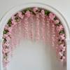 Hanging Garland Simulated Wisteria Flower Floral Plants Fake Flower Strings  Proposal