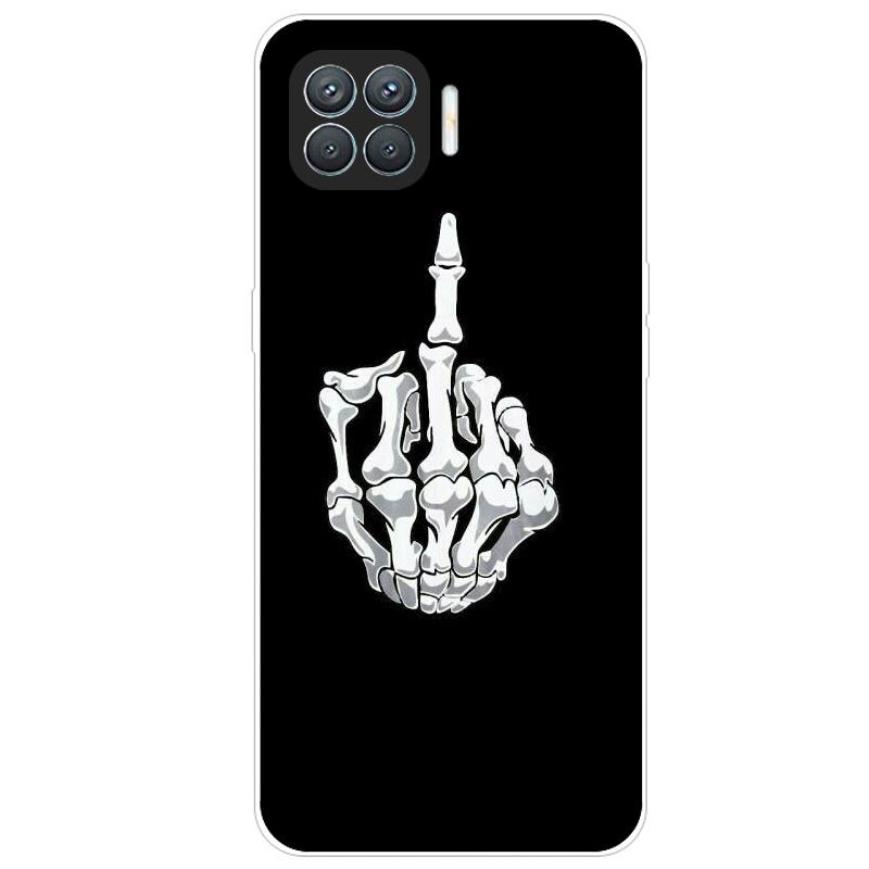 Чехол для OPPO Reno4 Lite Reno5 Lite, противоударный мягкий силиконовый чехол из ТПУ для OPPO Reno 5 4 Lite, чехлы для телефонов, чехол с милым мультяшным рисунком