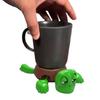 3D Printed Turtle Coasters Funny Crushed Coasters for Drinks Cute Turtle Cup Holder Quirky Turtle Table Protector