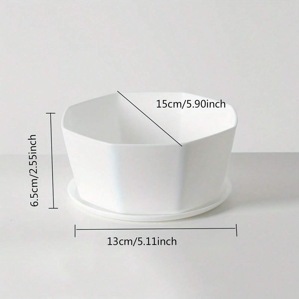 1/3/4pcs Flower Pots Planters Nursery Pots  for Outdoor Indoor Plants Gardening Containers