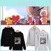 Bts Толстовка на молнии Bt21 Bangtan Boys Tata Повседневная толстовка Худи Kpop