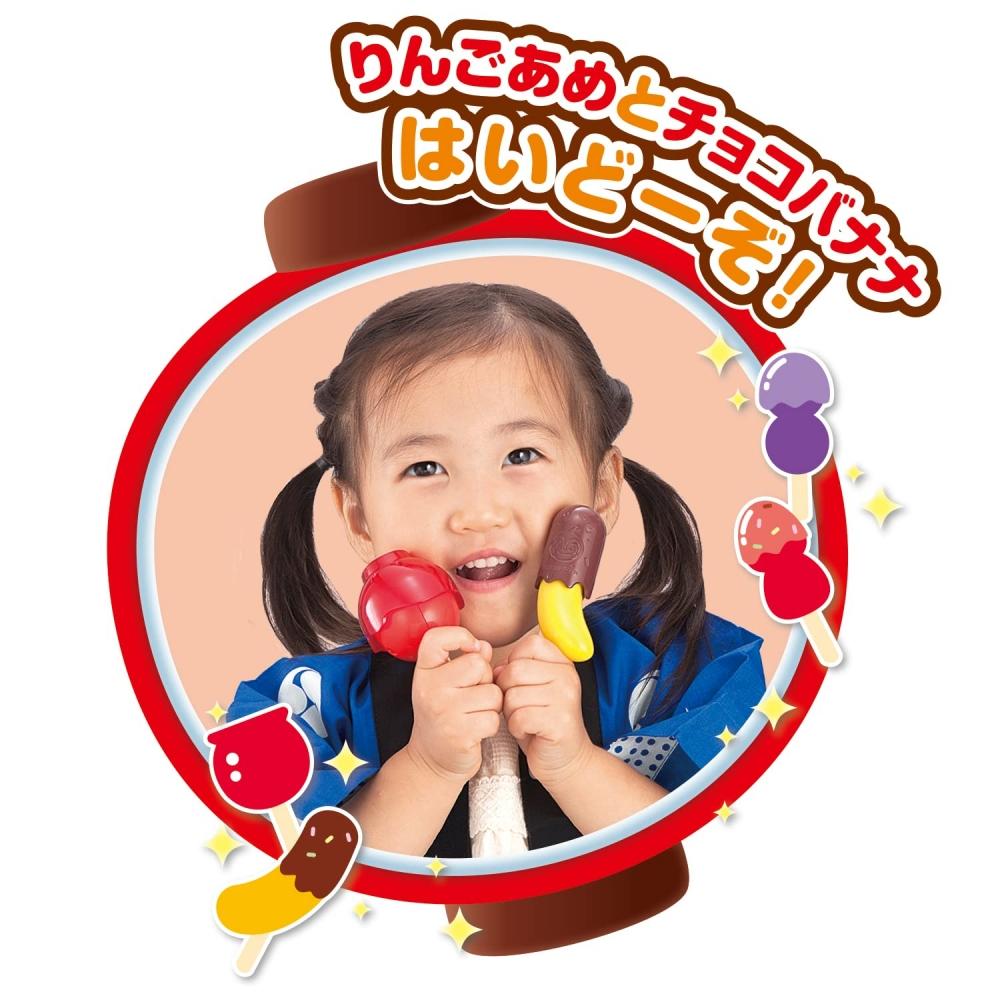 Bandai Золотая рыбка тоже Йо-Йо тоже Фруктовые конфеты тоже Anpanman Festival Stall DX
