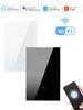 Tuya WiFi Smart Touch Light Dimmer Switch US Standard Smart Life Voice Control AC110-240V Работает с Alexa Google Home