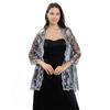Shawl Dress Embroidered Shawl Dinner Shawl Women Star Moon Sequined Stage Party