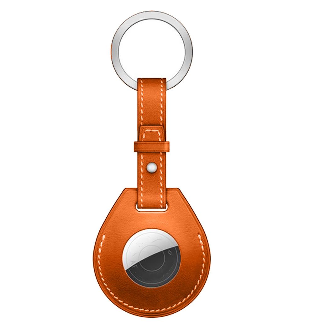 Кожаный чехол для AirTag для чехла для отслеживания местоположения AirTags