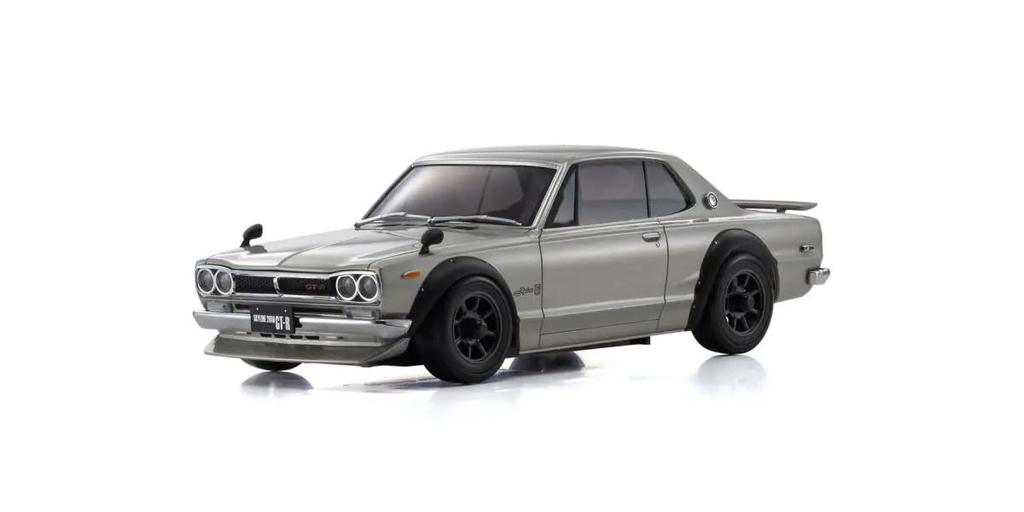 Kyosho ASC Nissan Skyline тюнингованная версия Silver MZP466S MA-020 2000GT-R (KPGC10)
