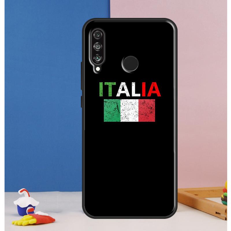 Чехол с флагом Италии для Huawei Nova 12s 7i 8i 11i 12i 9 10 SE Y73 Y90 Y70 Y72 Y61 Y91 P30 P40 Lite P60 Pro