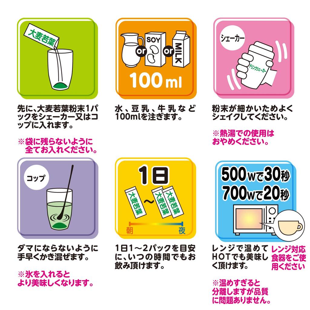 Natural Life Support Yamamoto Kampo Pharmaceutical Green Juice Powder Barley Grass 3g X 220 Packets 100%