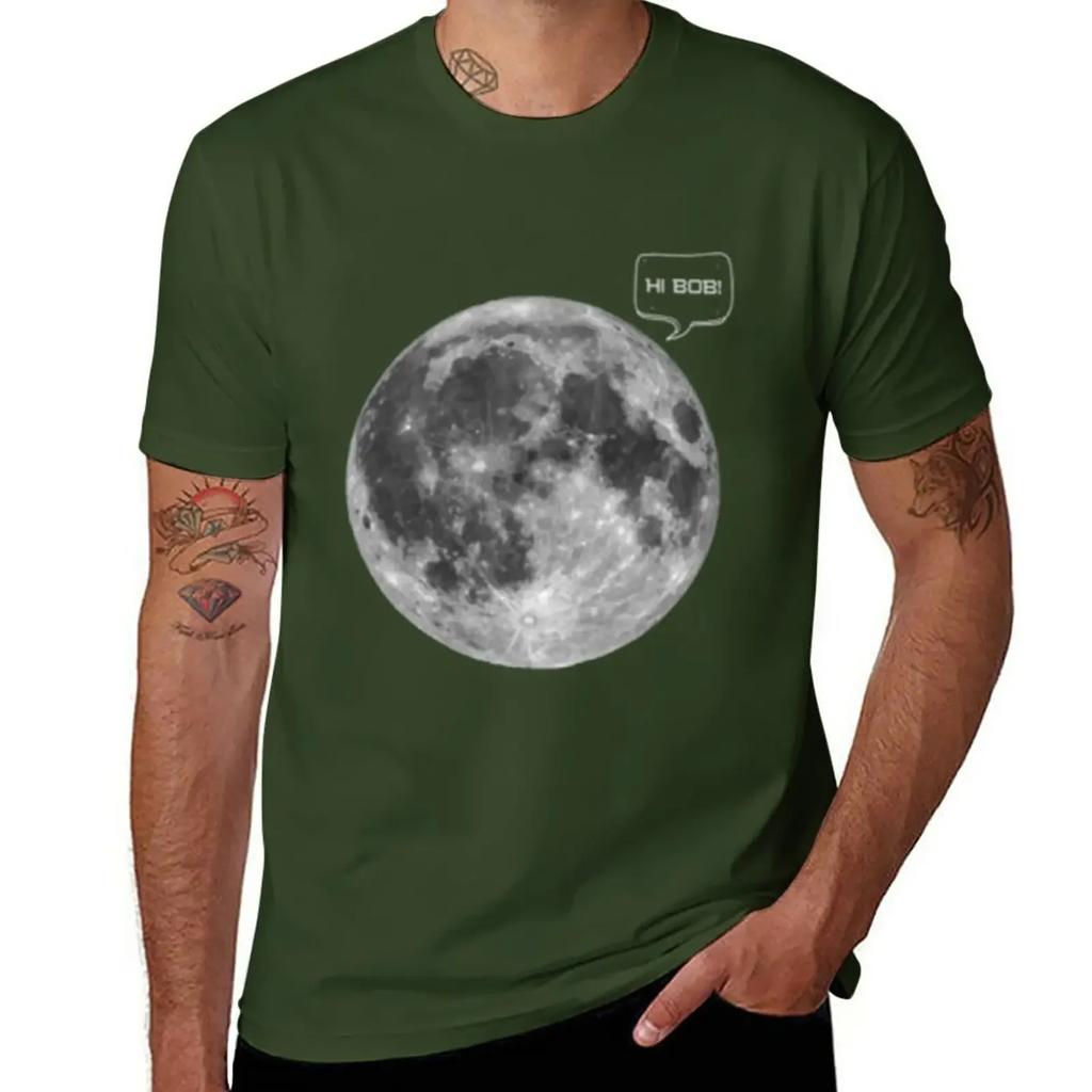 Hi Bob - For All Mankind T-Shirt plus sizes anime clothes mens graphic t-shirts anime