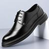 Spring Leather Shoes Men's Business Dress Casual Men's British Style Commuter Suit Wedding Groom Shoes