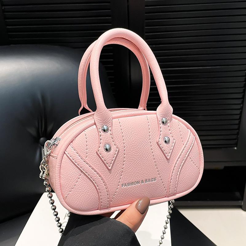 Персонализированная сумка-боулинг в стиле Spice Girl, нишевый дизайн, портативная, в зарубежном стиле, универсальная сумка кроссбоди на цепочке, женская