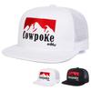Унисекс COWPOKE с вышитыми буквами хип-хоп сетчатые кепки весна-лето для отдыха на открытом воздухе регулируемые спортивные повседневные бейсболки солнцезащитная кепка