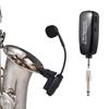 2.4G Saxophone Wireless Microphone Receiver Set Noise Reduction Outdoor Professional Stage