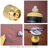 Propane Fuel Tank Adapter Lindal Valve Output Camping Stove Tank Convert  Gas Tank Adapter 1 LB Cylinder Input