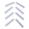 100 шт. UK3N этикетки для клеммных маркировок нейлоновая полоска для маркировки клеммных колодок пресс-типа установка ZB5 61