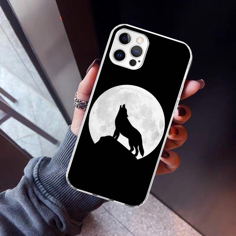 Злой Зверь Волк Свирепый Чехол для Телефона Для iPhone 17 Air 16 15 Pro Max 14 Plus 13 Mini 12 11 Чехол 7 8 SE Силиконовая Оболочка Печать Fund