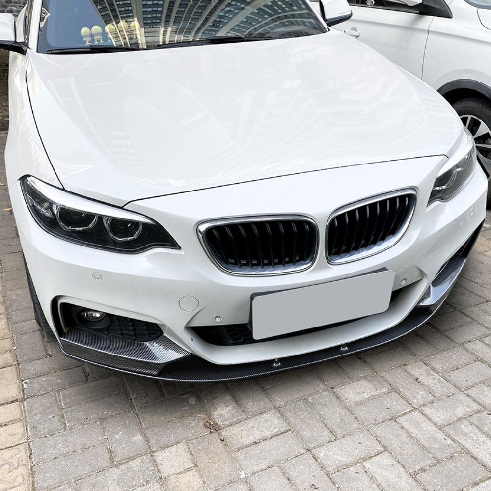 MP Style Front Bumper Lip Splitter Corner For BMW 2 Series F22 F23 M Sport 2015-2019 Exterior Refit Body Kit Accessories